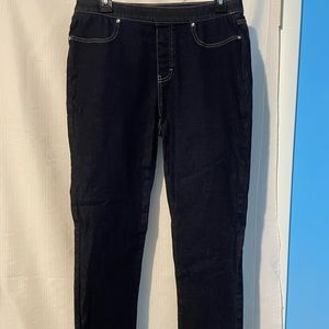 Dana Buchman stretch jeans, straight leg